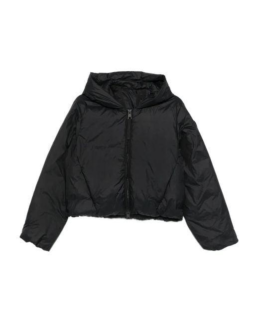 Canada Goose Elba Donsjack Met Capuchon in het Black