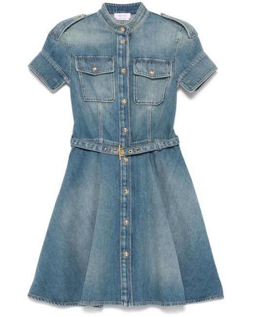 McQueen Blue Mini Dress