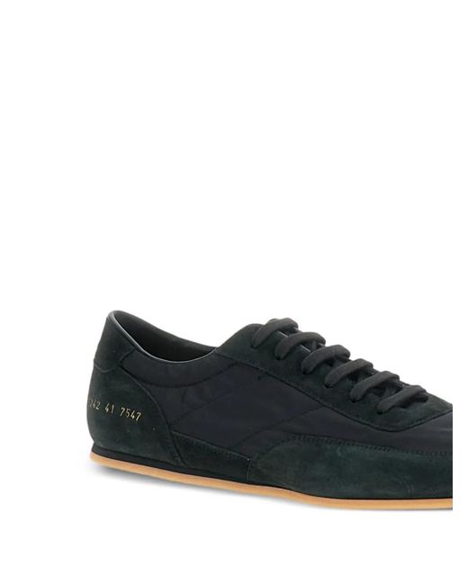 Common Projects Black Achilles Leather Sneakers for men