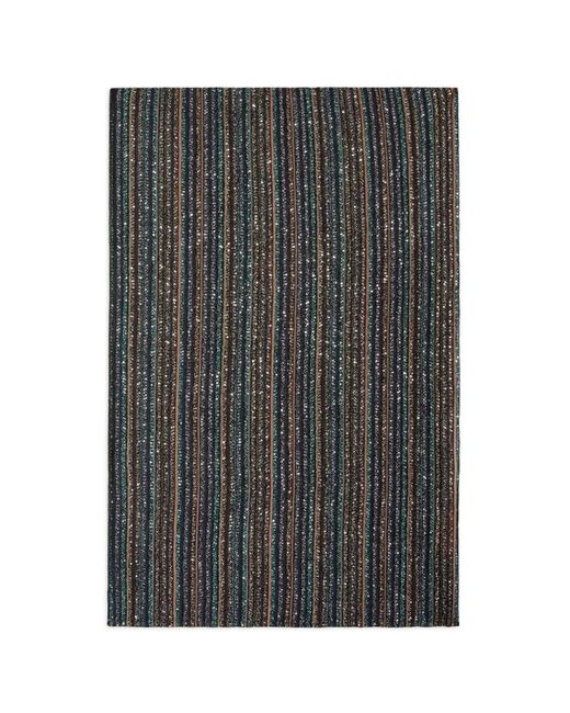 Missoni Black Striped-Pattern Scarf