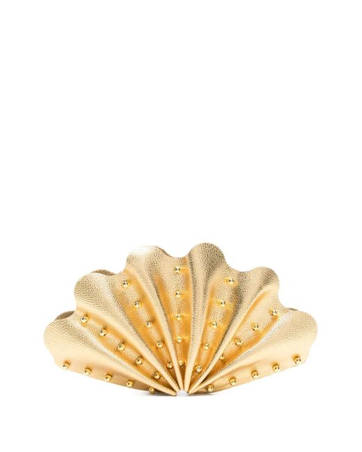 Vanina Coquillage Des Sables クラッチバッグ ミニ Metallic