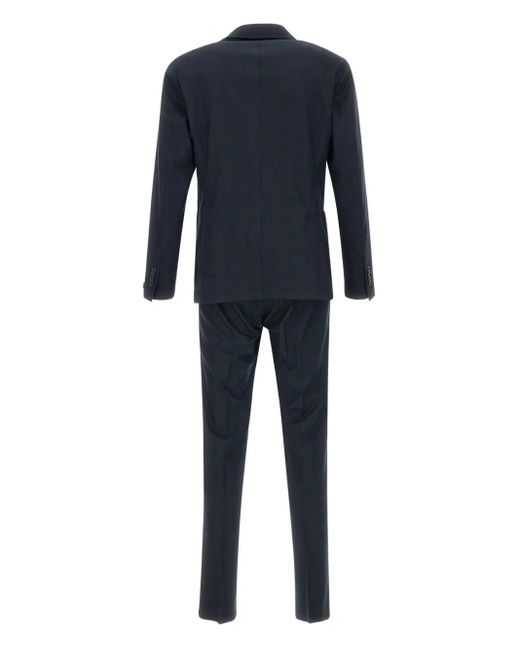 Tagliatore Blue Wool Suit for men