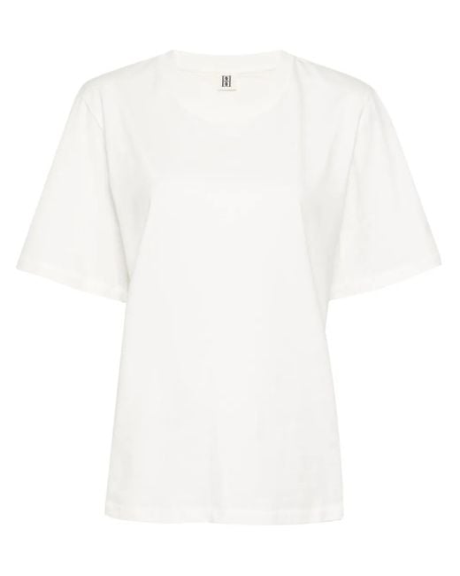 By Malene Birger White Hedil Organic Cotton T-Shirt
