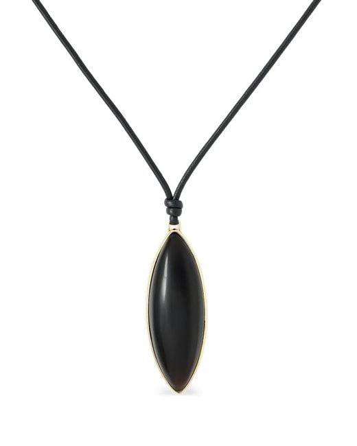 Jennifer Fisher Metallic Puffy-Dagger Necklace