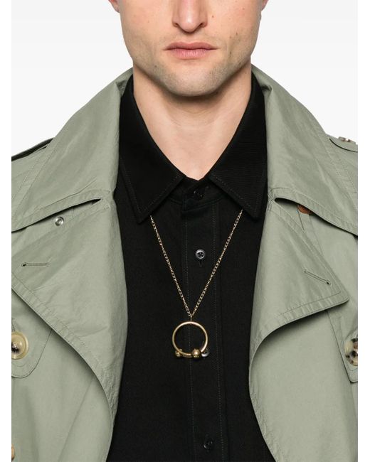 Lemaire Hemdjacke Aus Baumwolle in Black für Herren