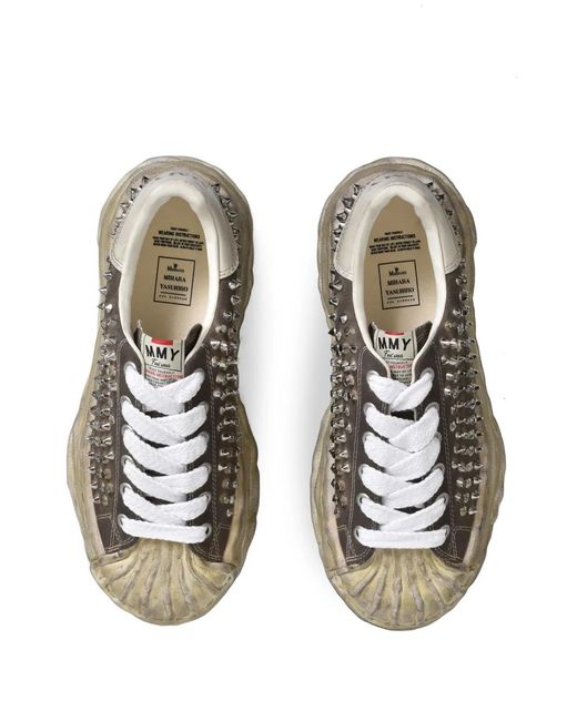 Maison Mihara Yasuhiro Gray Blakey Trainers for men