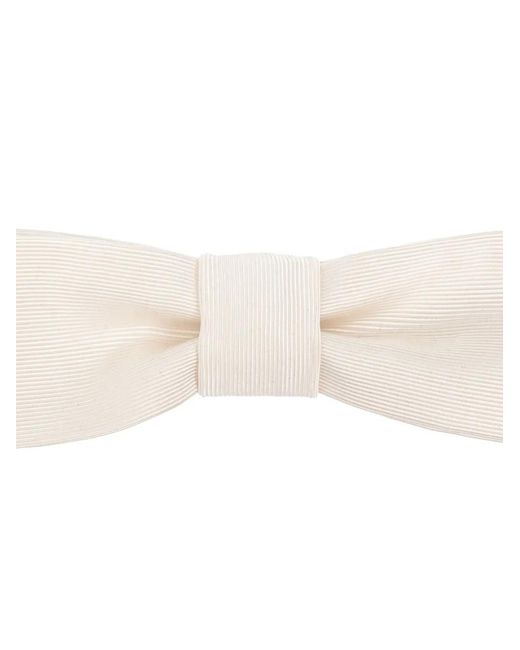 DSquared² Natural Silk Bow Tie for men