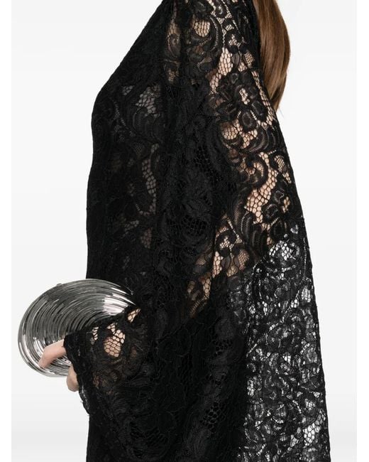 Axel 113 Black Lilith One-Shoulder Lace Dress