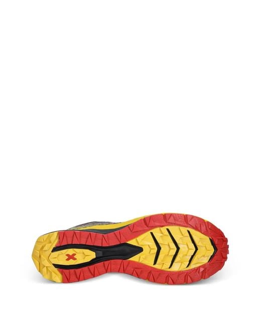 La Sportiva Yellow Logo-Print Sneakers for men