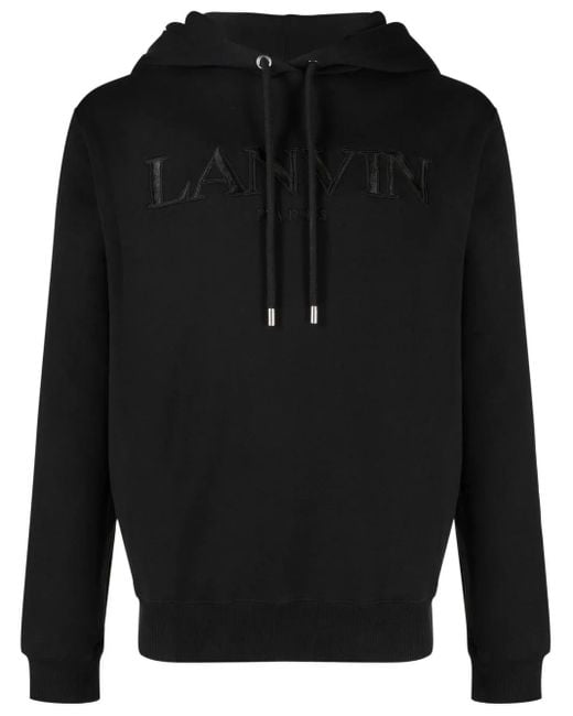 Lanvin Black Felpa Paris for men