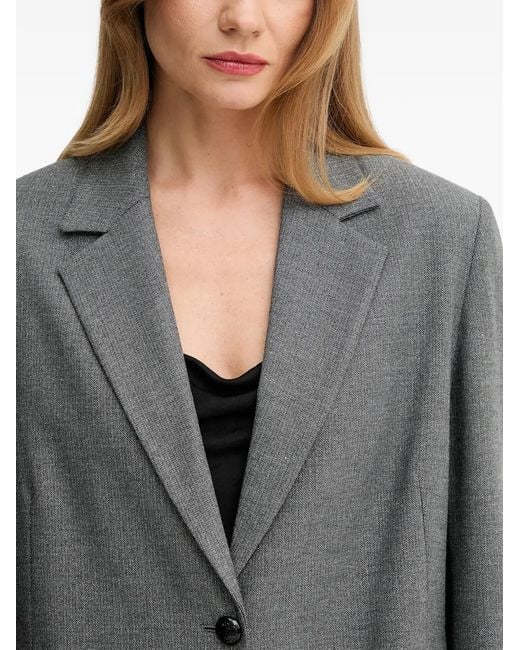 GAUDI Blazer Met Knoopsluiting in het Gray