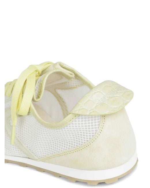 Jacquemus White The Tennis Soft Sneakers for men