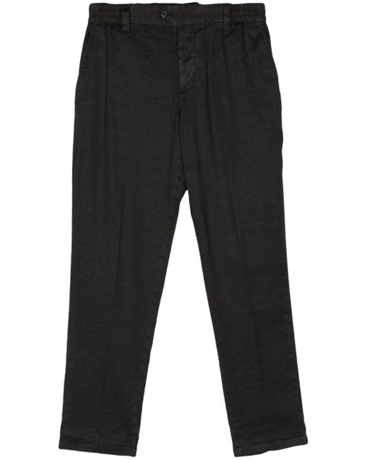 Pantalones ajustados de talle medio PT Torino de hombre de color Black