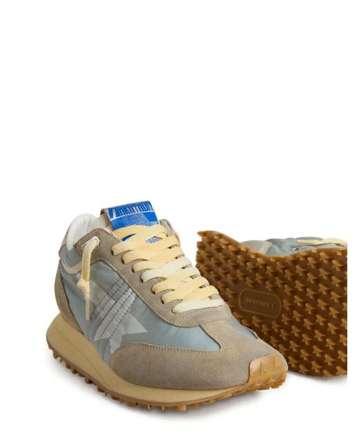Golden Goose Deluxe Brand Blue Running Marathon Sneakers