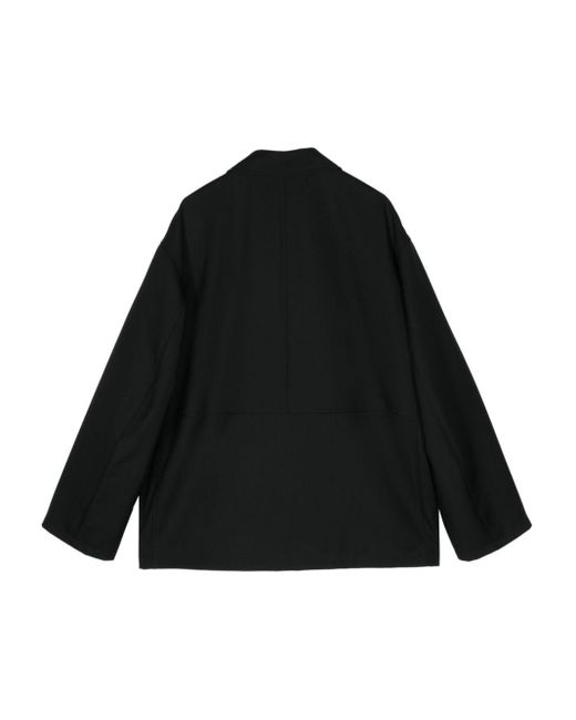 ジャケット・アウター THE ROW Frankino wool jacket S The Row Frankino Wool Jacket In Black - 25% Off | Editorialist