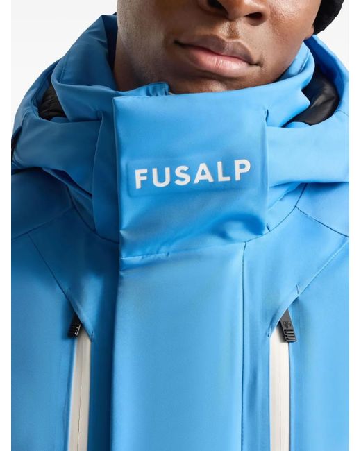 Chaqueta John Con Capucha Fusalp de hombre de color Blue