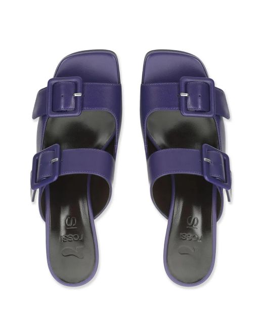 Sergio Rossi Blue Si Rossi Heeled Sandals