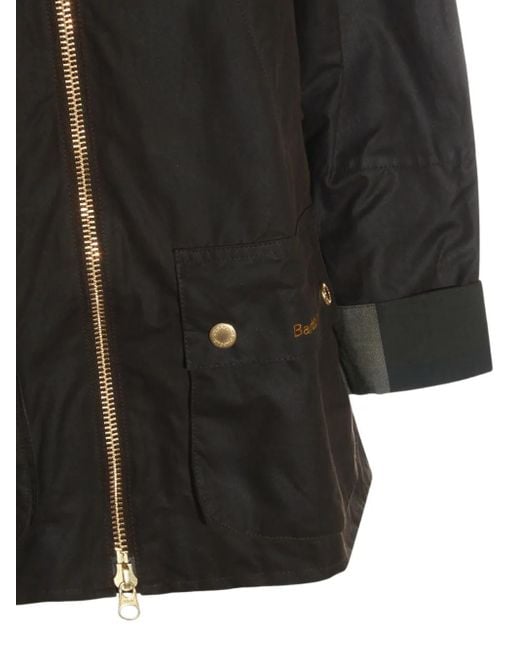 Barbour Allerston コーデュロイカラーコート Black