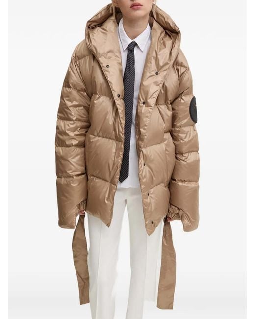 MMC Studio Natural Jesso Quilted Hooded Jacket