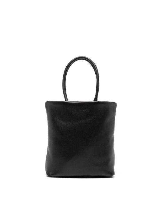 Mini sac à main en cuir lisse Fabiana Filippi en coloris Black