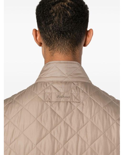 Barbour Natural Lowerdale Quilted Gilet for men