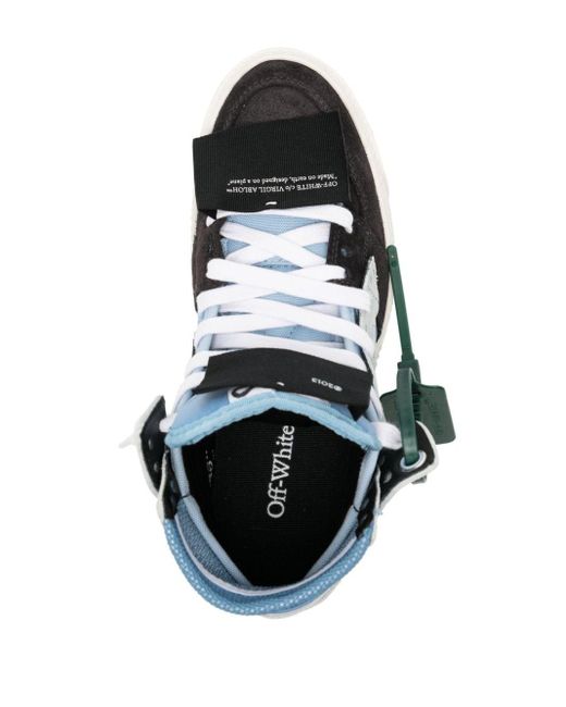 3.0 Off Court logo-appliqué sneakers di Off-White c/o Virgil Abloh in Blue