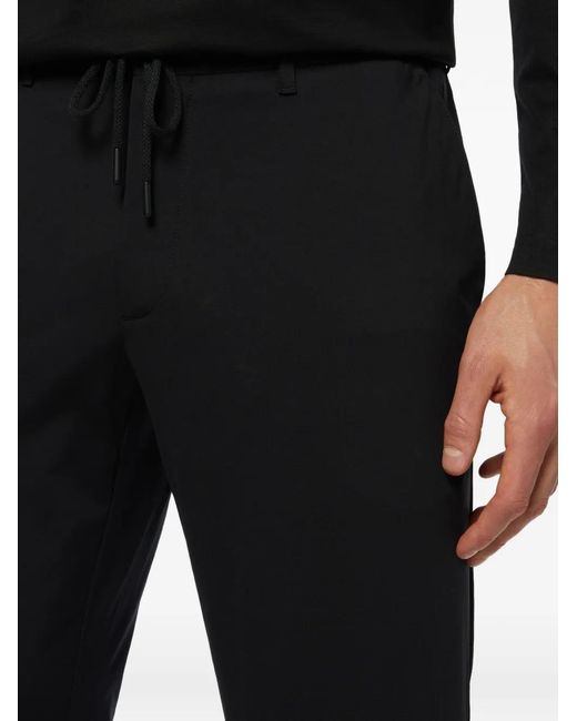 Boggi Black B Tech Stretch Nylon Pants for men