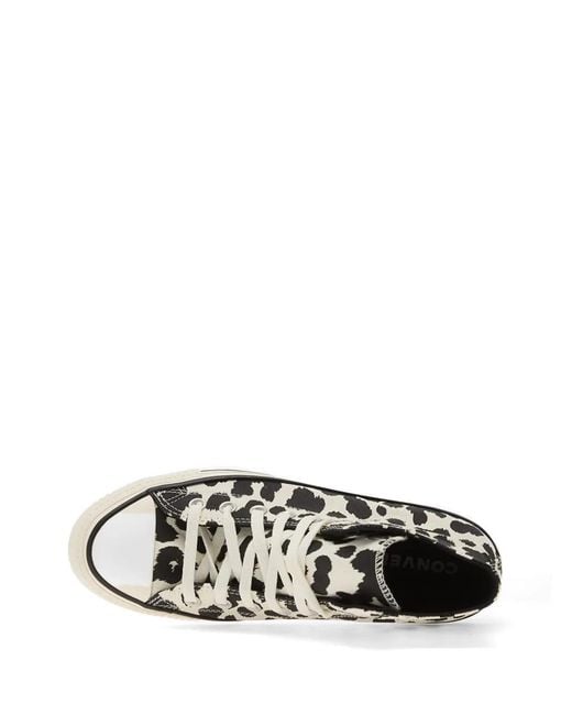 Converse White Chuck Taylor Printed Sneakers