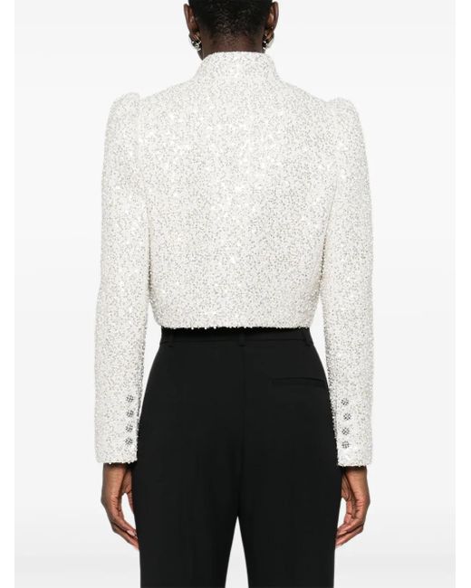 Alice + Olivia Ilaria Verfraaid Jack in het Metallic