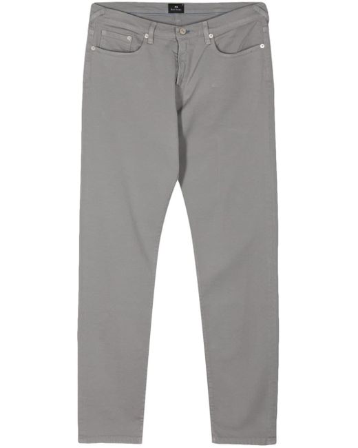Pantalones slim con logo PS by Paul Smith de hombre de color Gray