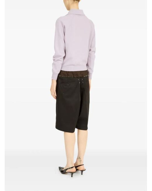 Maison Margiela Pink Polo Shirt