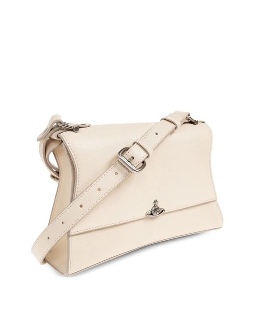 Vivienne Westwood Natural Small Bianca Shoulder Bag