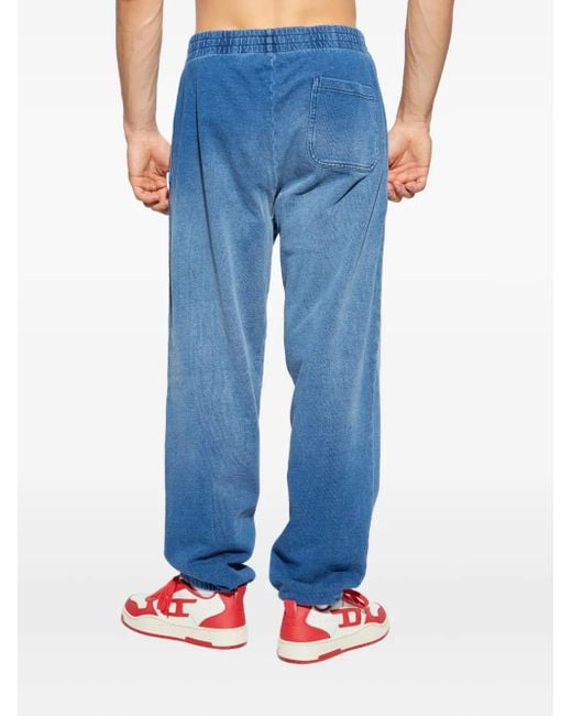 Pantalones joggers P-Marfy-New con rayas laterales DIESEL de hombre de color Blue