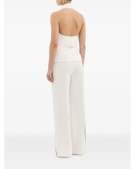 Rebecca Vallance White Odilia Vest Top