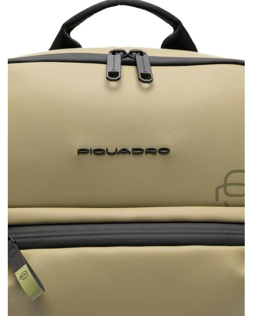 Piquadro Green Corner 2.0 Zip Backpack