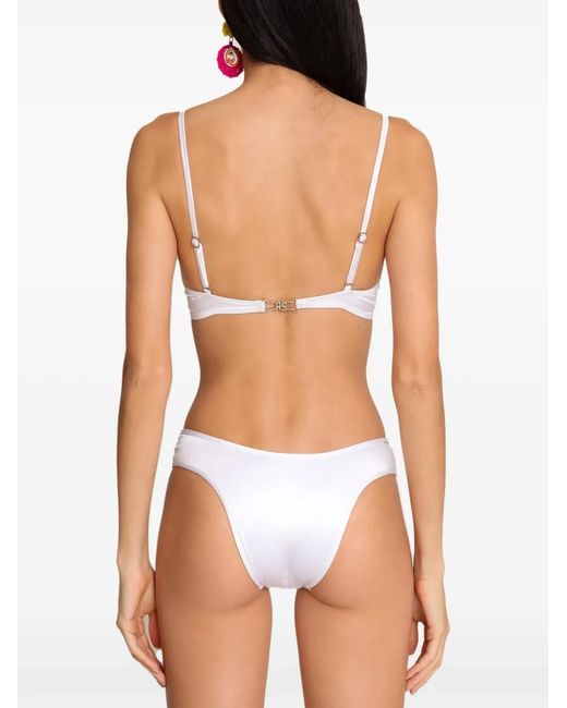 Amir Slama Gesmockte Bikini in het White