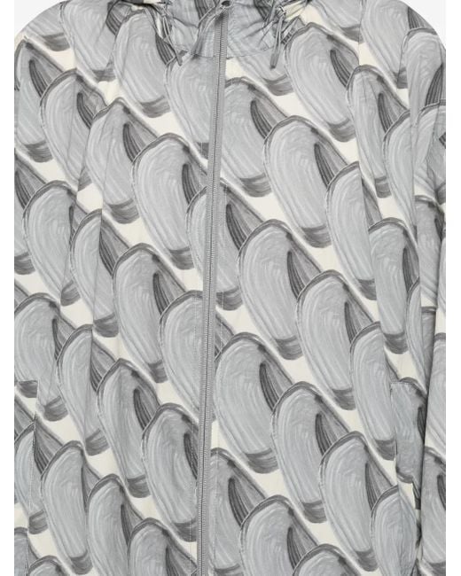 JNBY Gray Hooded Sunscreen Jacket