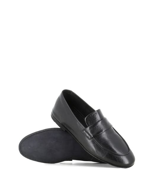 Officine Creative Gray Strap-Detail Loafers for men