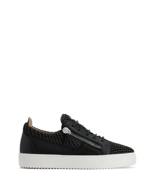 Giuseppe Zanotti メンズ ブラック Frankie スニーカー 【公式通販】