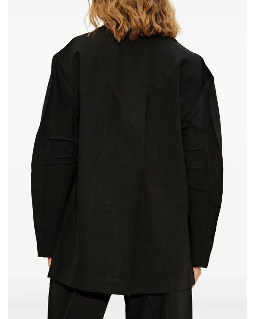 Issey Miyake Black Oversized Blazer
