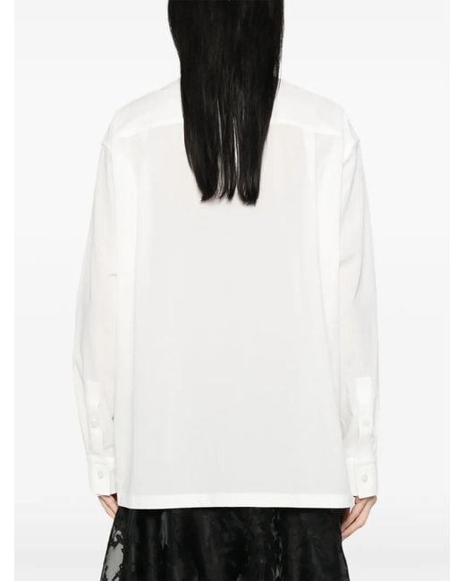 Issey Miyake White Odd Shirt