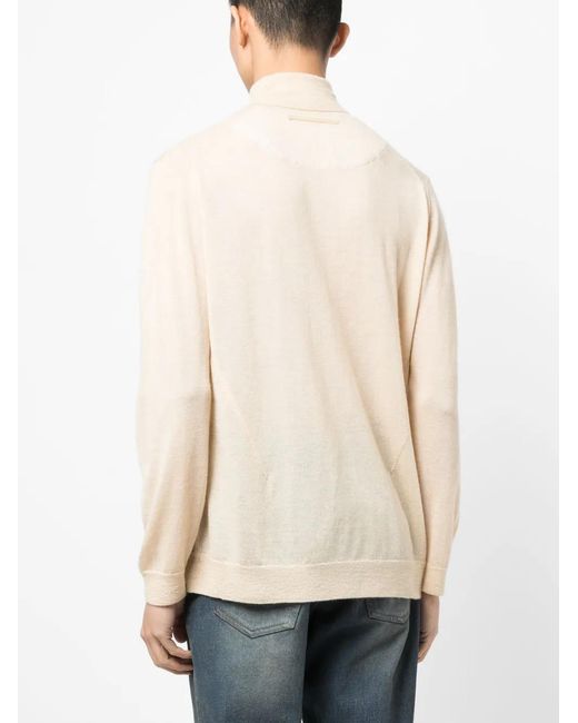 Undercover Natural Logo-Patch Cashmere Jumper for men