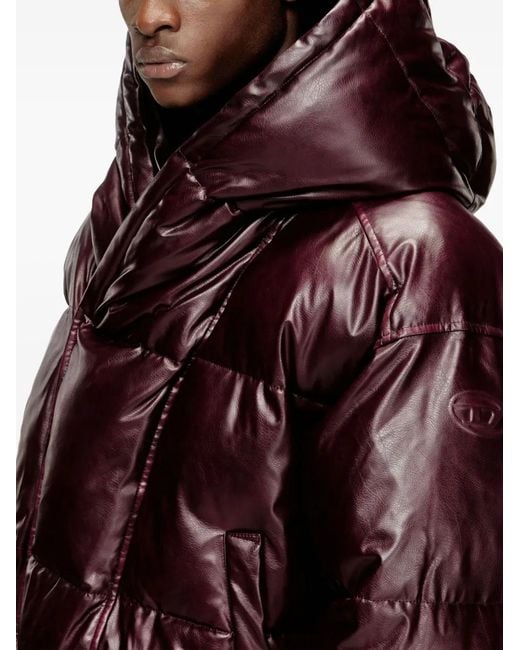 DIESEL Purple X Farfetch Fr-W-Myley Hooded Jacket for men