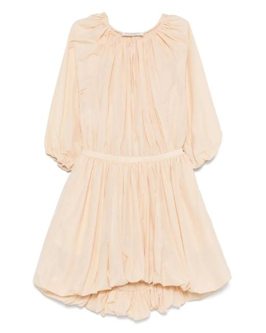 Philosophy Di Lorenzo Serafini Natural Short Sleeve Dress