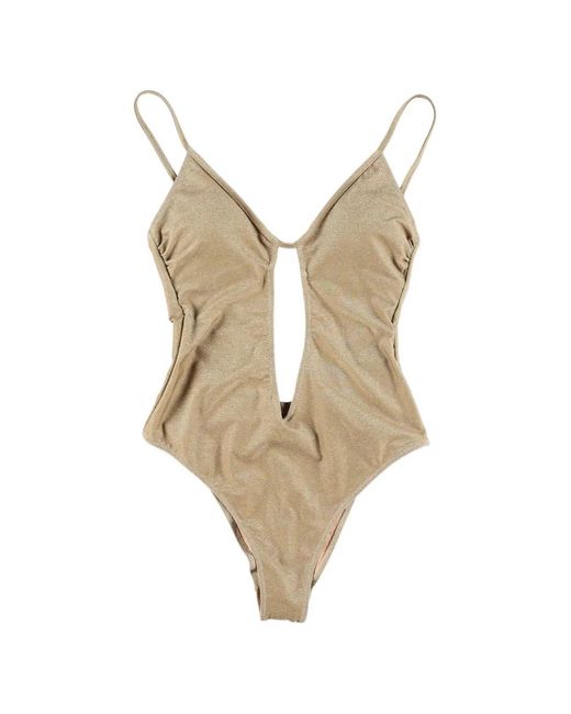 MATINEÉ Natural Lilly Cut-Out Swimsuit