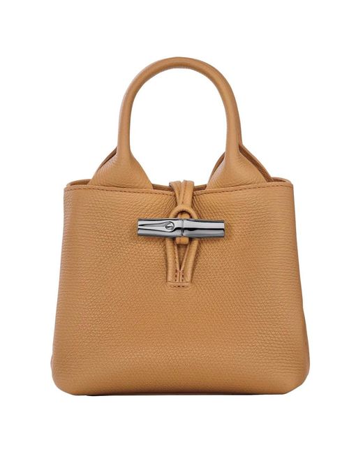 Longchamp Natural Le Roseau Xs Handbag