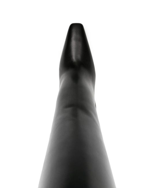 Versace メドゥーサ '95 110mm ロングブーツ Black