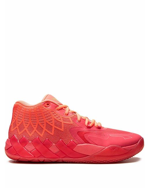 PUMA X Rick And Morty Mb.01 Lamelo Ball Sneakers in Red for Men | Lyst UK