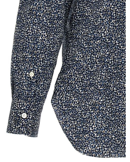 Barba Napoli Blue Culto Shirt for men