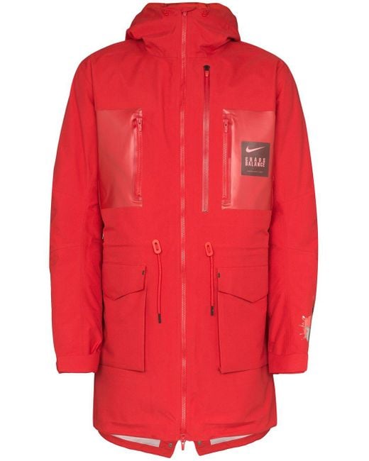 Nike Red X Undercover Fishtail Parka Coat for men